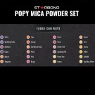 Starbond Mica Powder Pigment Purple Orange Pink Yellow (POPY) Sett thumbnail