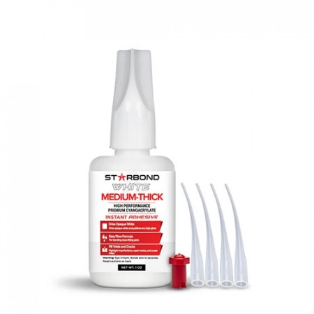 Starbond Hvit Medium-Tykk Cyanoakrylat 29ml